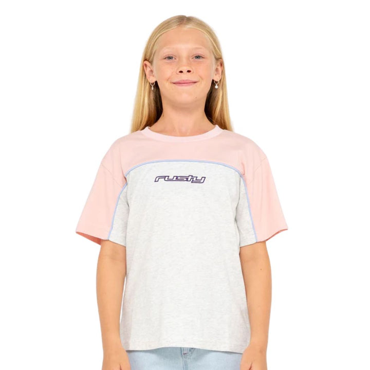 Rusty Polar Ops Oversized Tee Girls Ice Marle