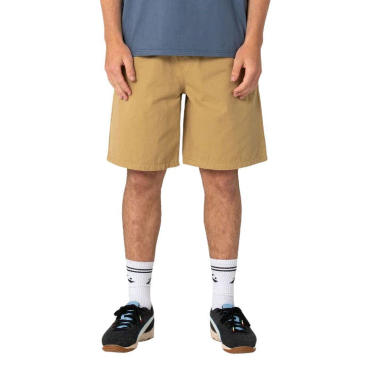 Rusty Rumble Elastic Short Khaki
