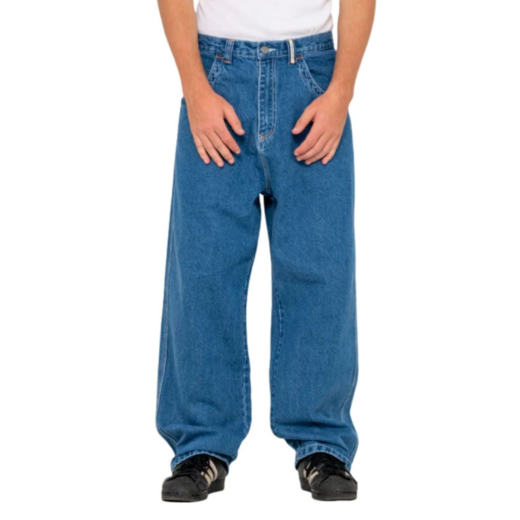 Rusty Turbo Baggy Jean Middy Blue