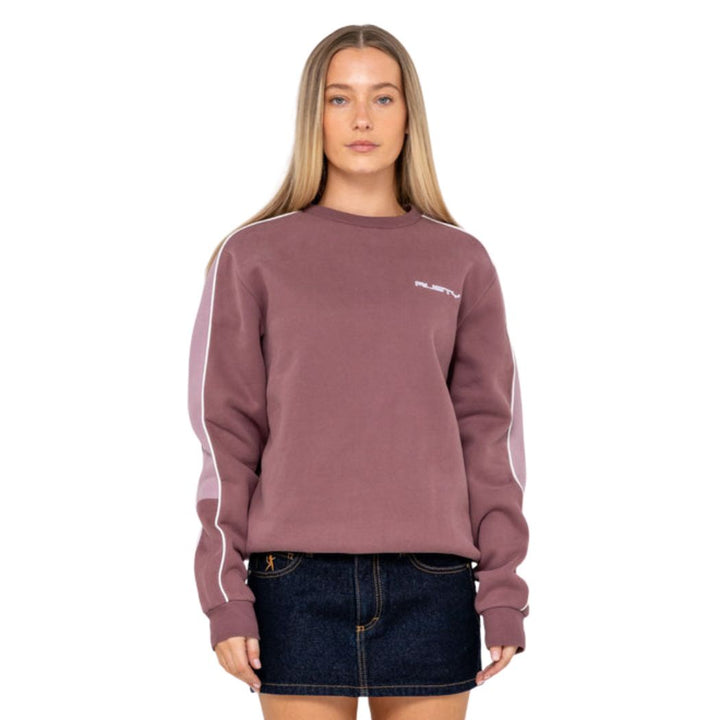 Rusty Two Timer Panelled Crew Cadet Elderberry