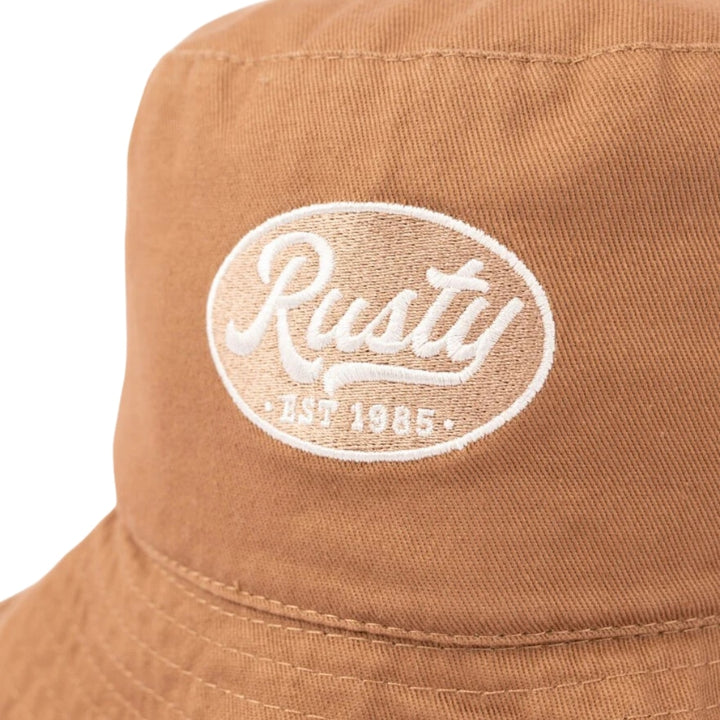 Rusty Vacay Time Reversible Bucket Hat Teddy 