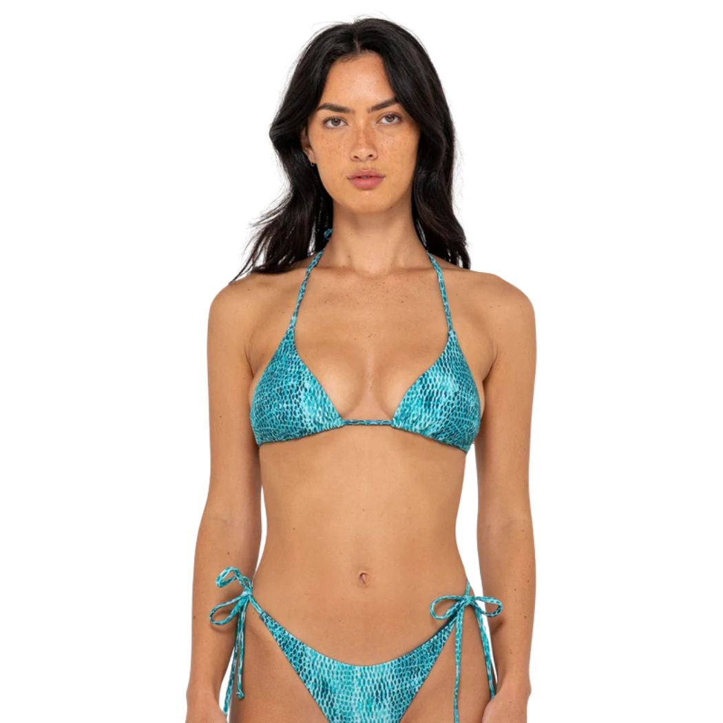 Rusty Viper Multiway Bikini Top Turquoise