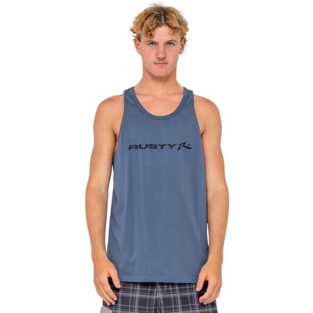 Rusty Vital Tank China Blue