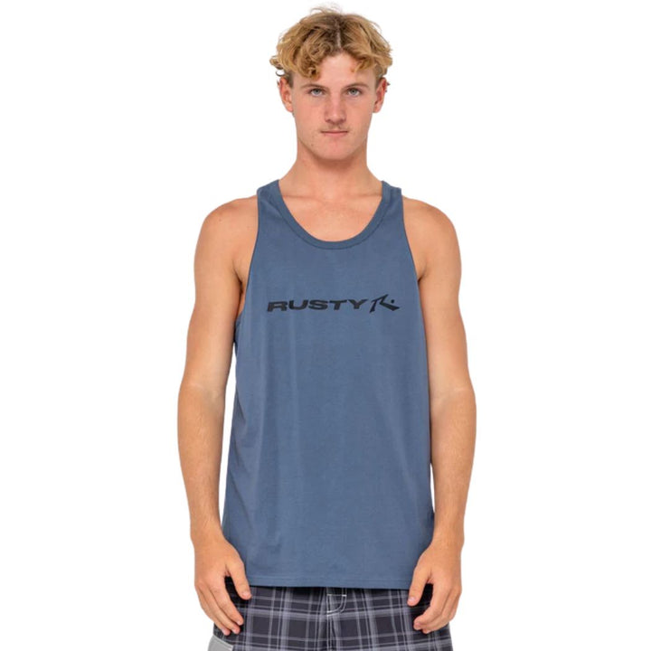 Rusty Vital Tank China Blue