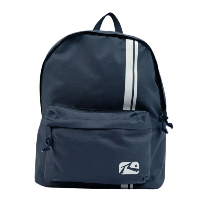 Rusty White Lines Backpack Navy Blue