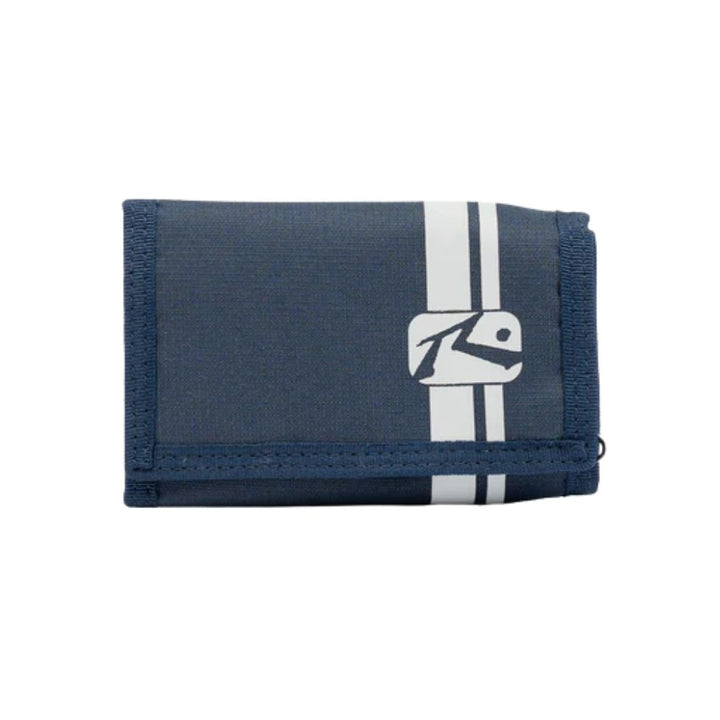 Rusty White Lines Tri Fold Wallet Navy Blue