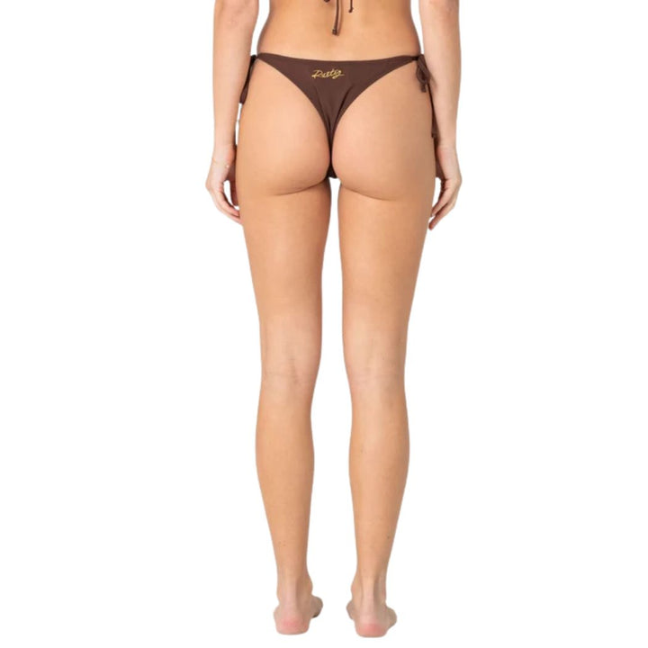 Rusty La Cabana Brazilian Side Tie Bikini Pant Java
