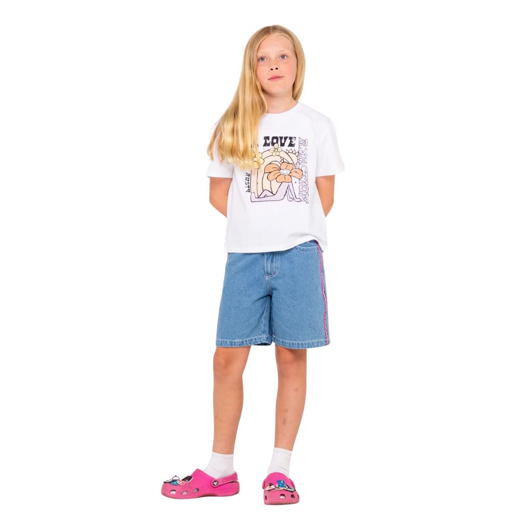 Rusty A Love Baby Tee Girls White