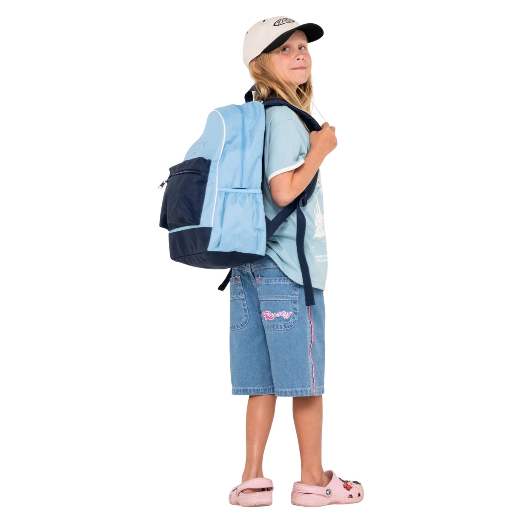 Rusty Academy Backpack Girls Retro Blue