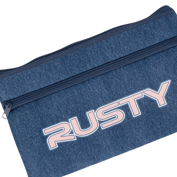 Rusty Academy Pencil Case Middy Blue