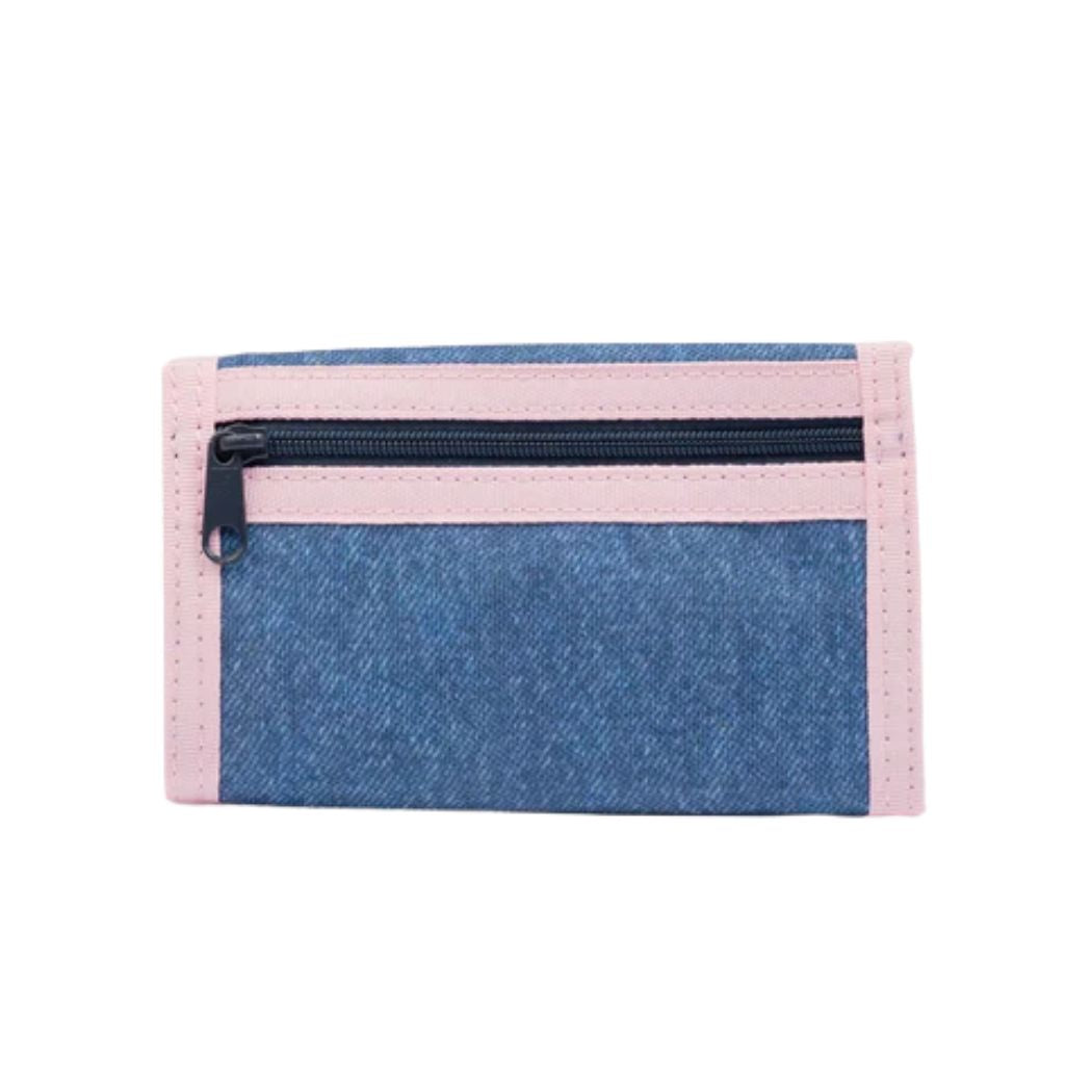 Rusty Academy Tri Fold Wallet Girls Middy Blue