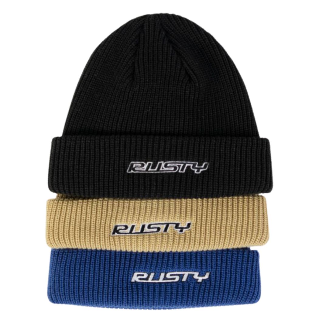 Rusty All Time 3 Pack Beanie Multi 4