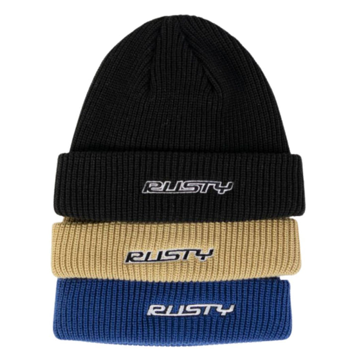 Rusty All Time 3 Pack Beanie Multi 4