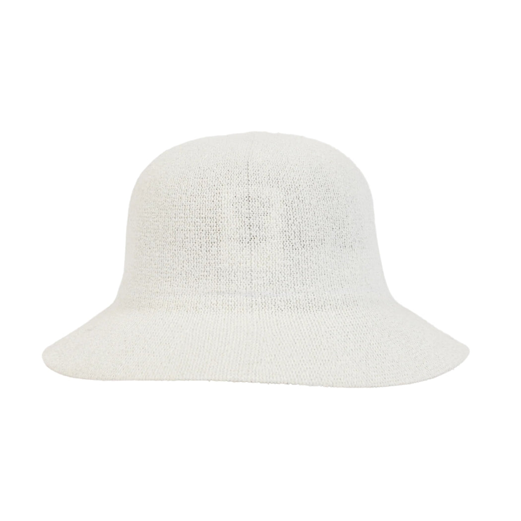 Rusty Bailey Bucket Hat White