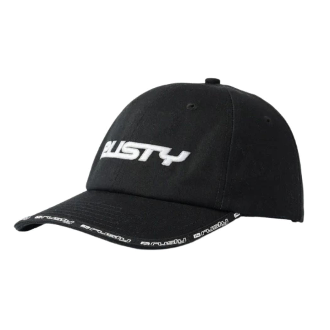 Rusty Black List Dad Cap Black