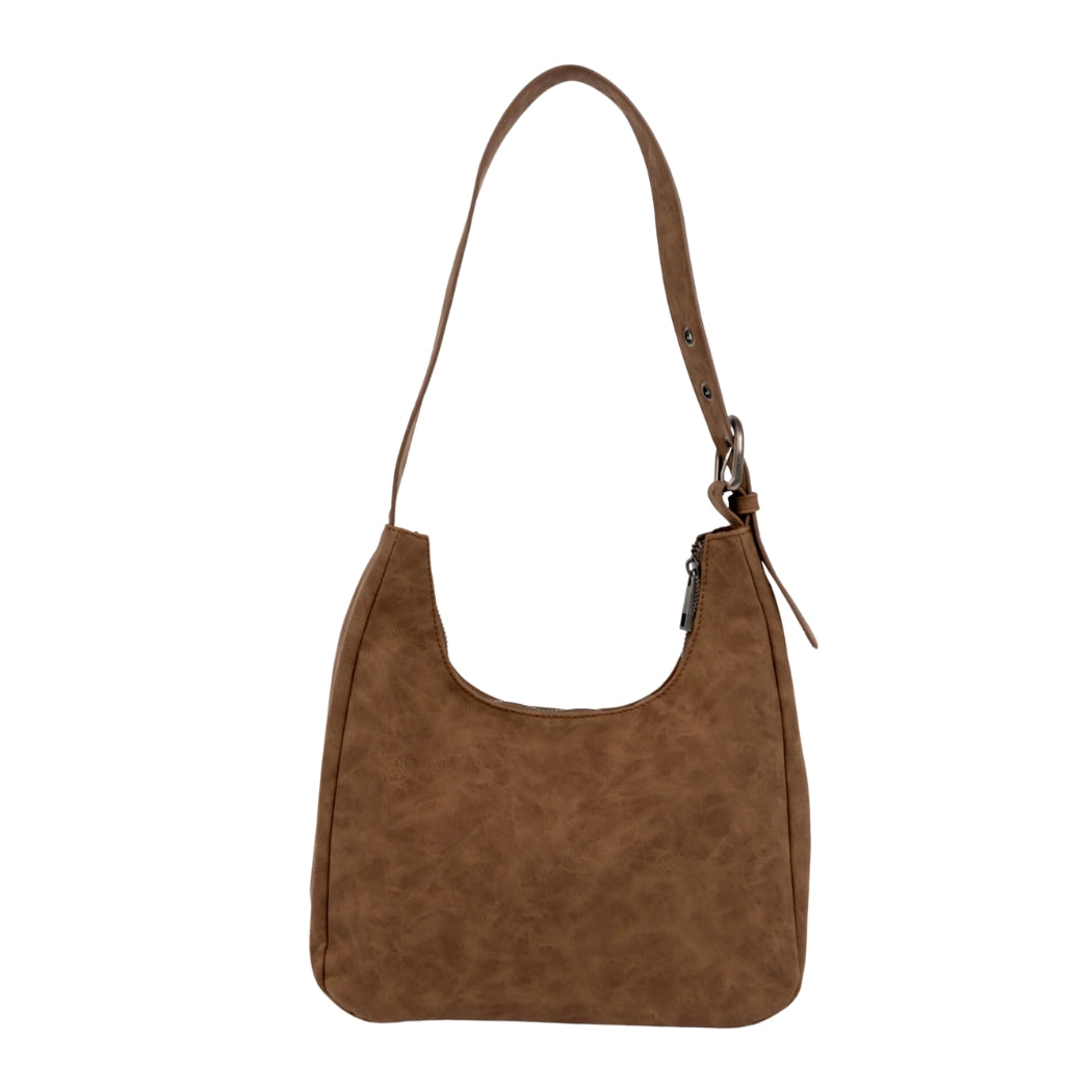 Rusty Bobbi Suede Handbag Chocolate