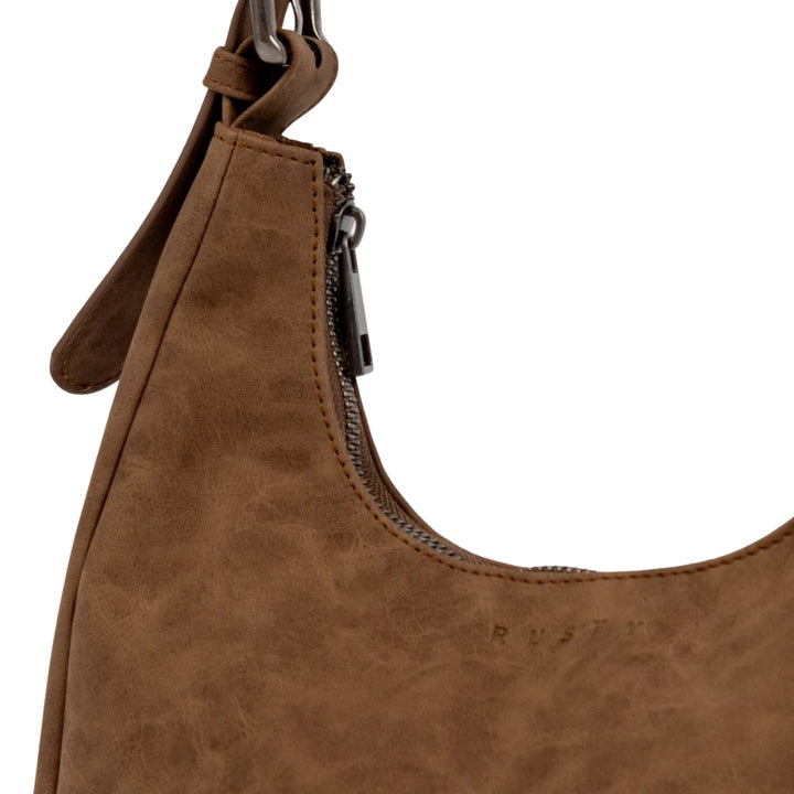 Rusty Bobbi Suede Handbag Chocolate