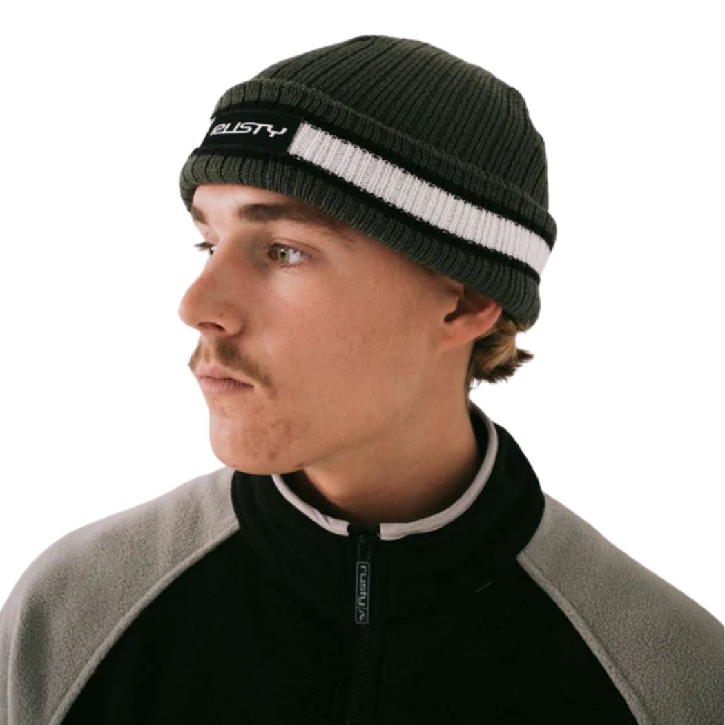 Rusty Bones Reversible Beanie Shadow Army