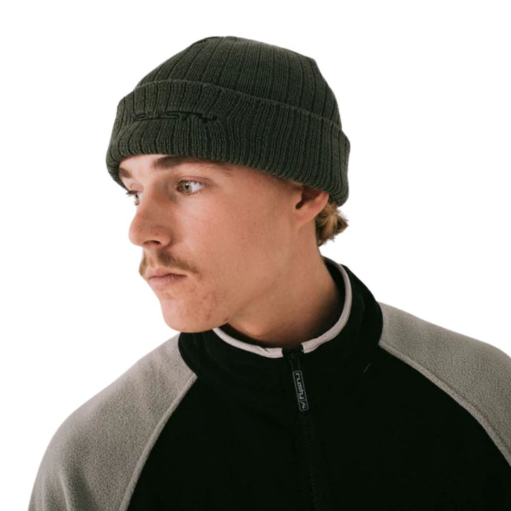 Rusty Bones Reversible Beanie Shadow Army