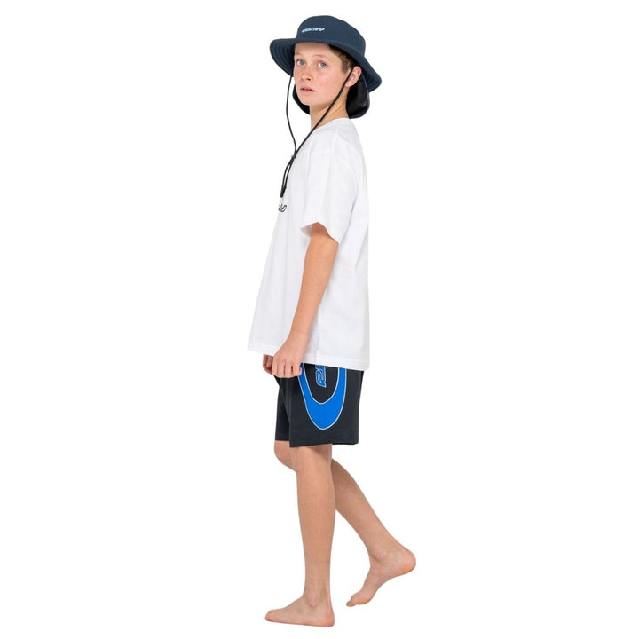 Rusty Boys Carbon Bucket Hat Navy Blue