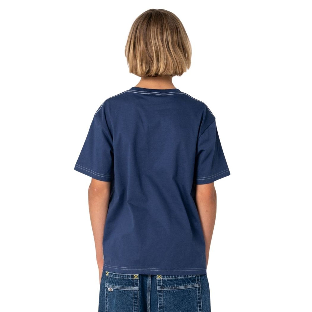 Rusty Boys Four By Four Tee Dark Blue 2
