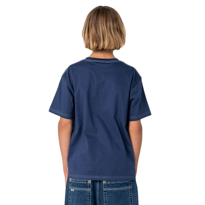 Rusty Boys Four By Four Tee Dark Blue 2