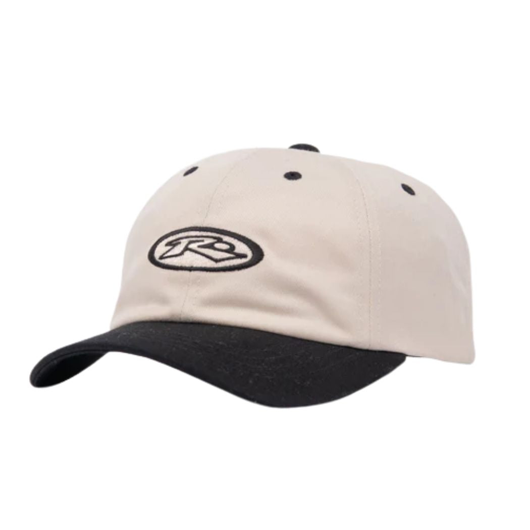 Rusty Boys Kick Flip Dad Cap Oatmeal 1