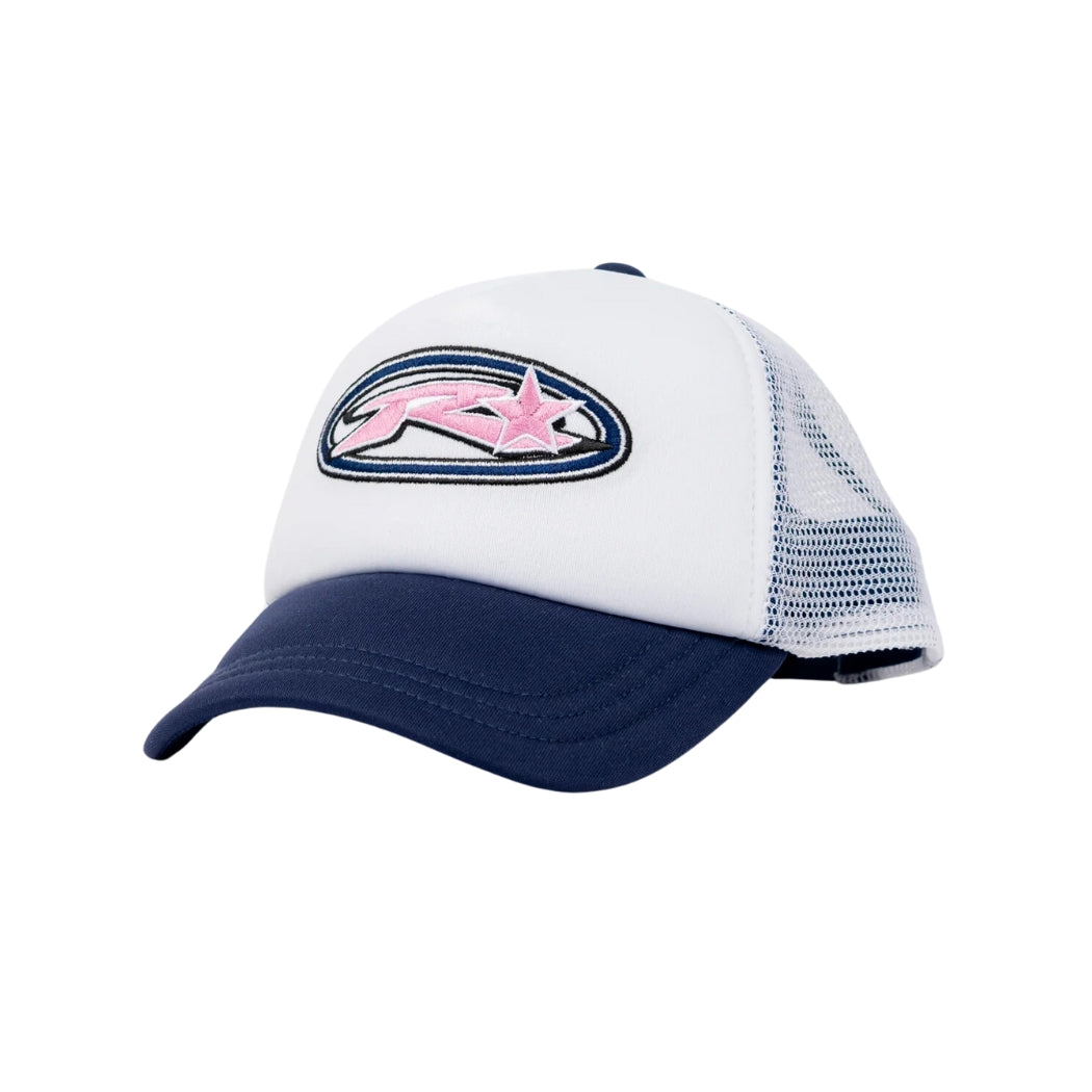 Rusty Bright Star Trucker Cap Girls Navy Blue