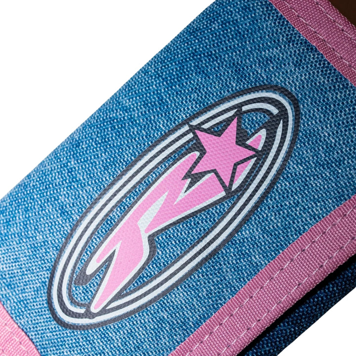 Rusty Britney Tri Fold Wallet Navy Blue