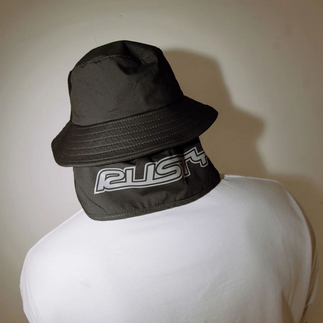 Rusty Carbon Bucket Hat Coal