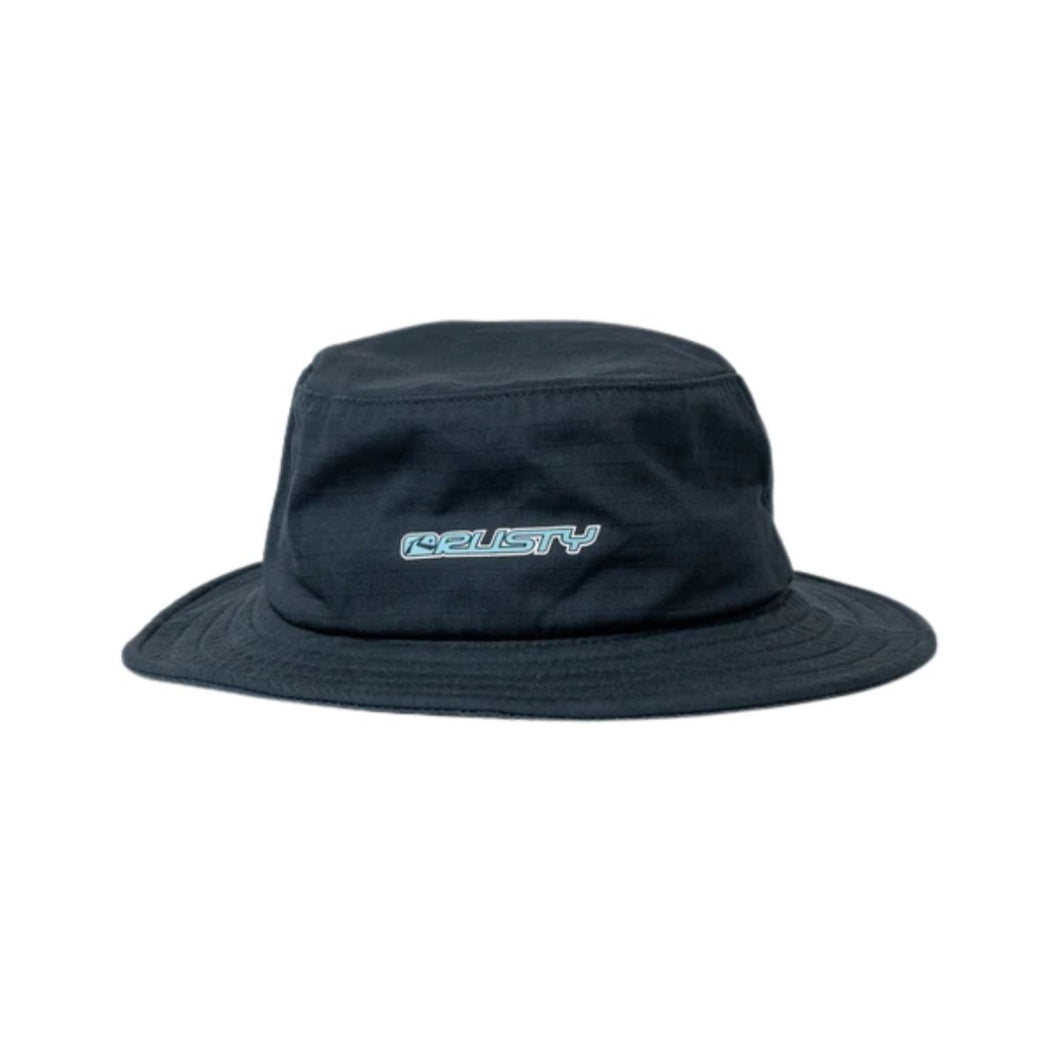 Rusty Carbon Bucket Hat Navy Blue