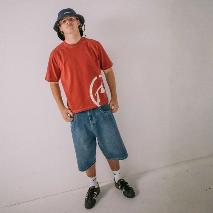 Rusty Carbon Bucket Hat Navy Blue