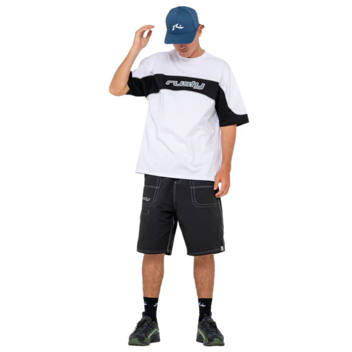 Rusty Chronic 4 Flexfit Cap China Blue 1