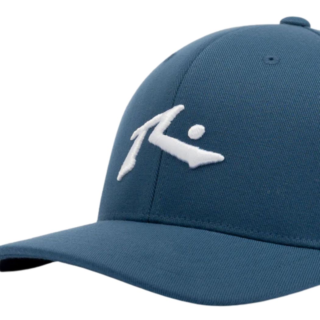 Rusty Chronic 4 Flexfit Cap China Blue 1