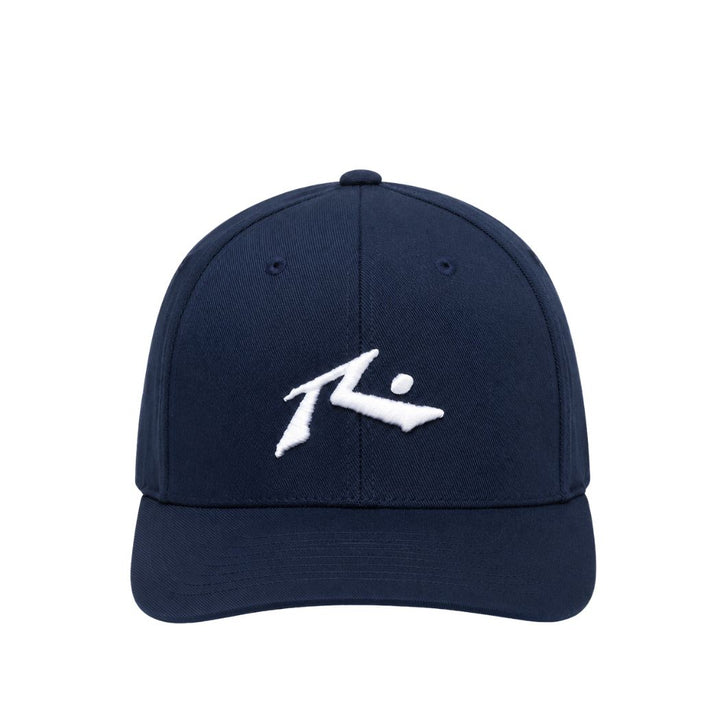 Rusty Chronic 4 Flexfit Cap Navy Blue 1