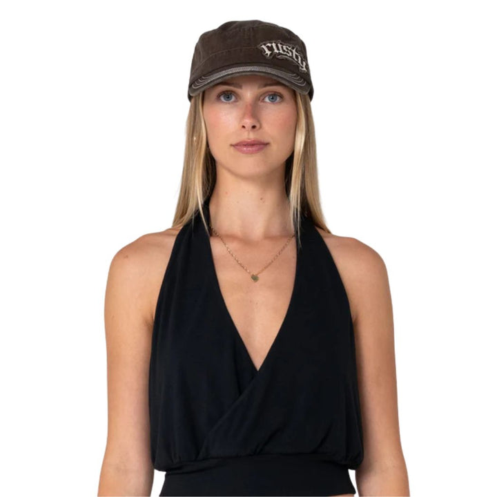 Rusty Commander Military Cap Java