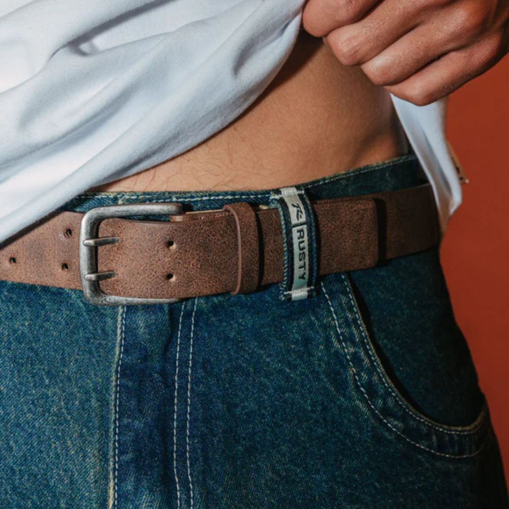 Rusty Cutback 2 Belt Dark Tan 1