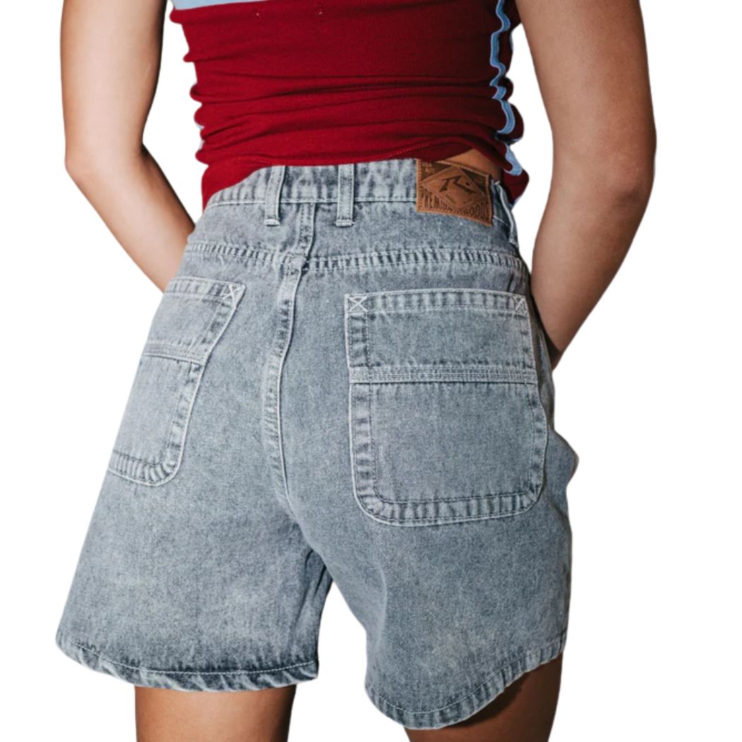 Rusty Cyprus High Denim Short London Summer