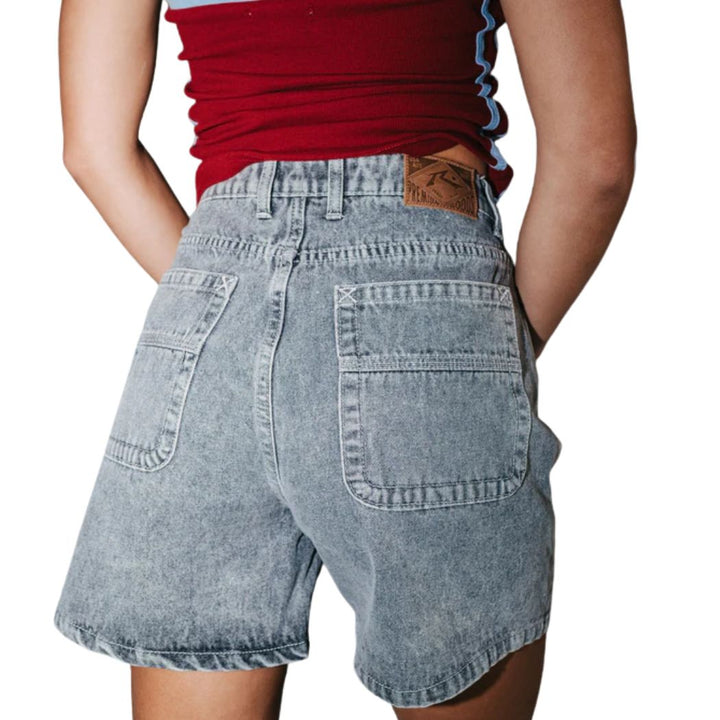 Rusty Cyprus High Denim Short London Summer