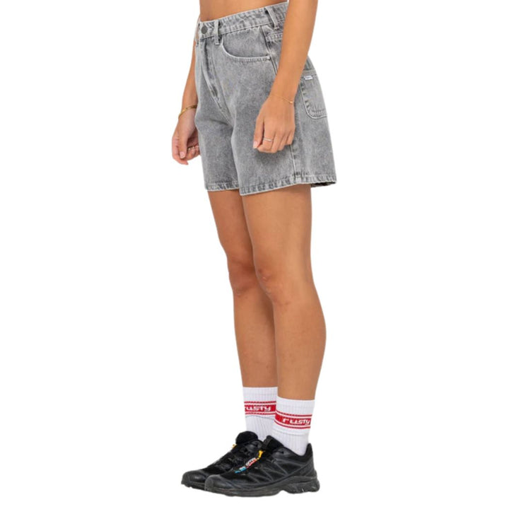 Rusty Cyprus High Denim Short London Summer