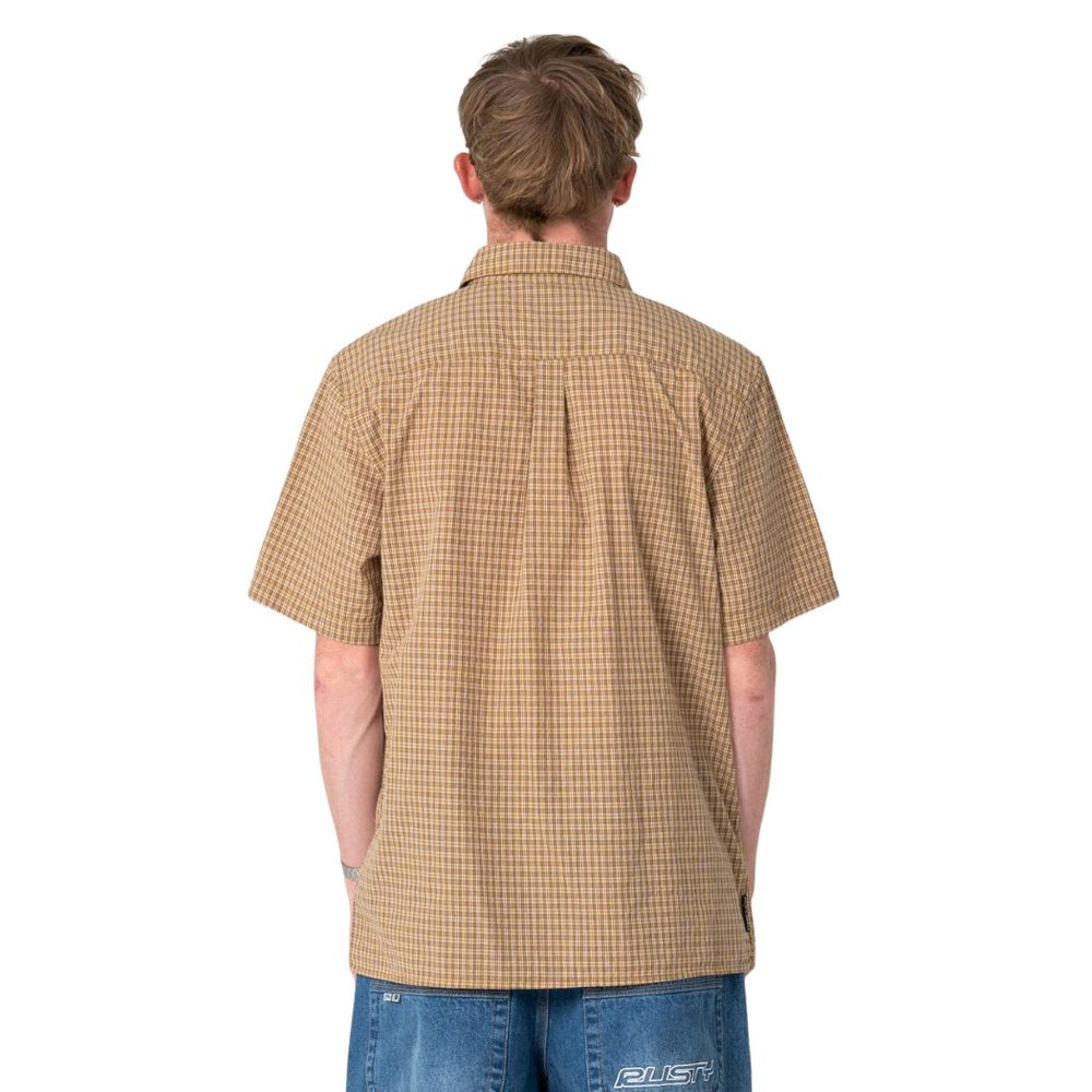 Rusty Datsun Check Shirt Gold Fusion