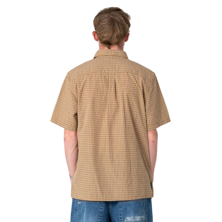 Rusty Datsun Check Shirt Gold Fusion