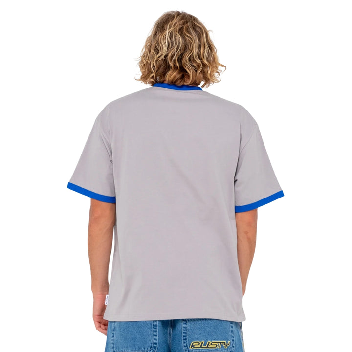 Rusty Dead Ringer Tee Oyster Grey