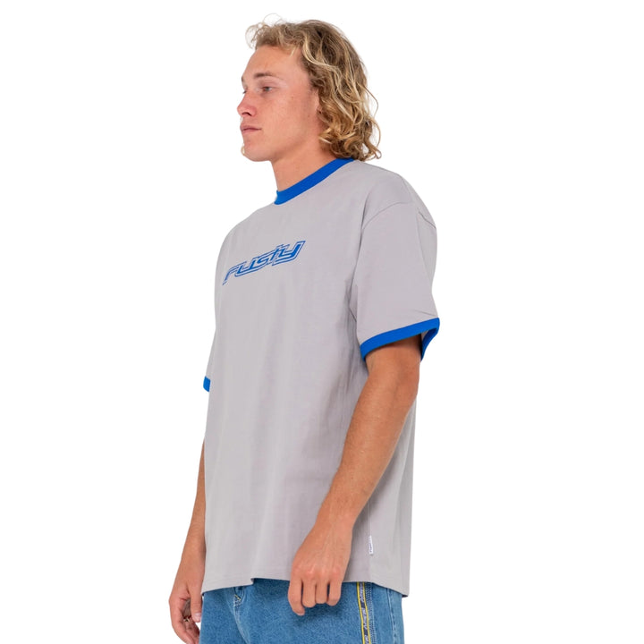Rusty Dead Ringer Tee Oyster Grey