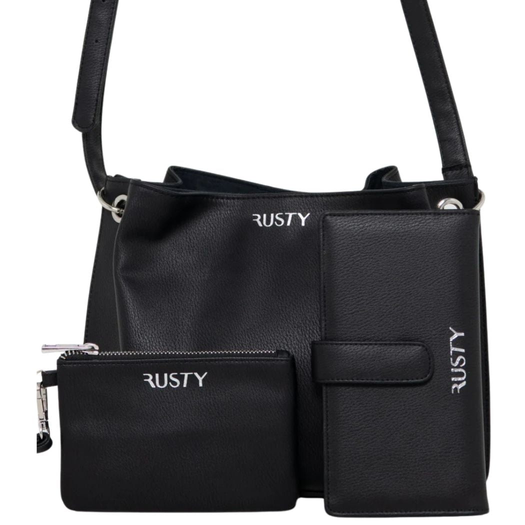 Rusty Essence Coin Purse Black
