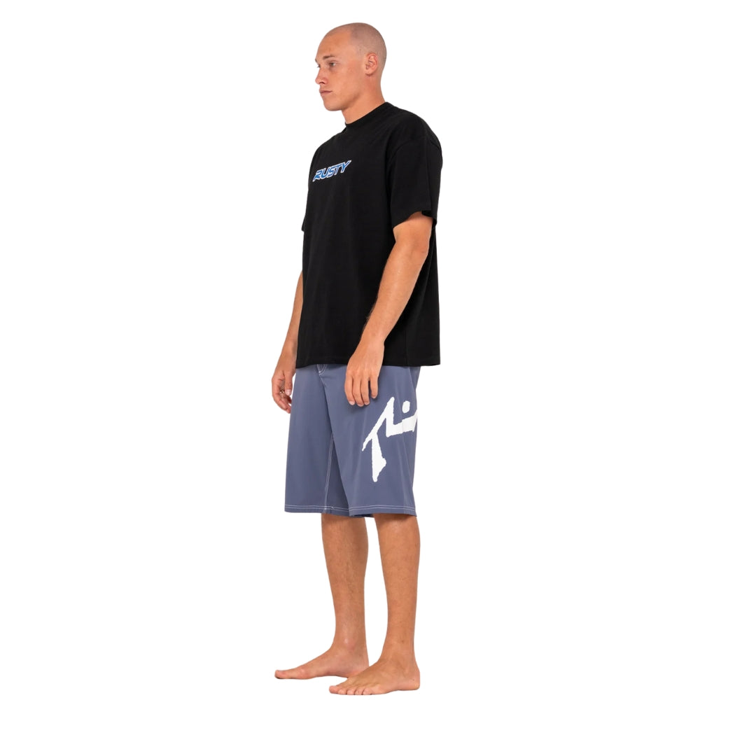 Rusty Fixed Competition Revolution Boardshort China Blue