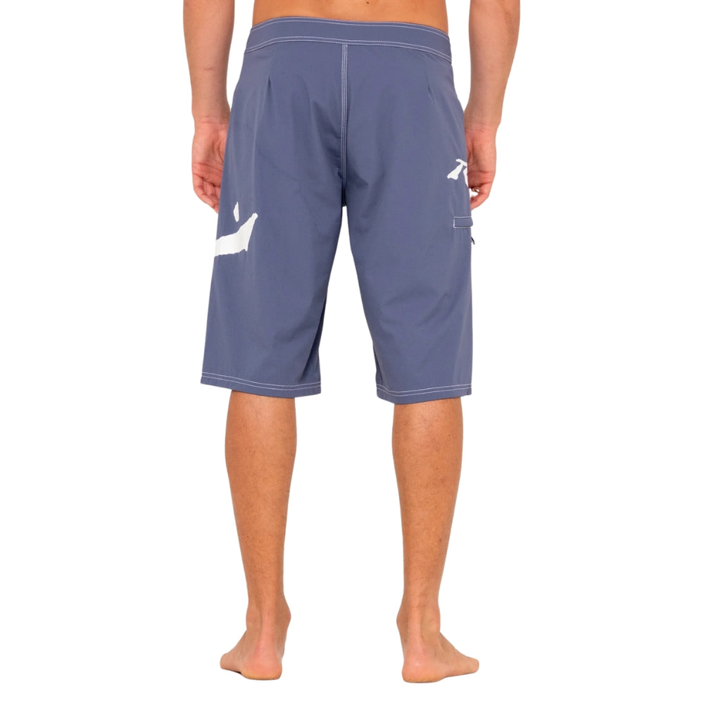 Rusty Fixed Competition Revolution Boardshort China Blue