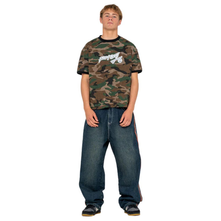 Rusty Flip Daddy 2.0 Baggy Jean Dark N Dirty Orange