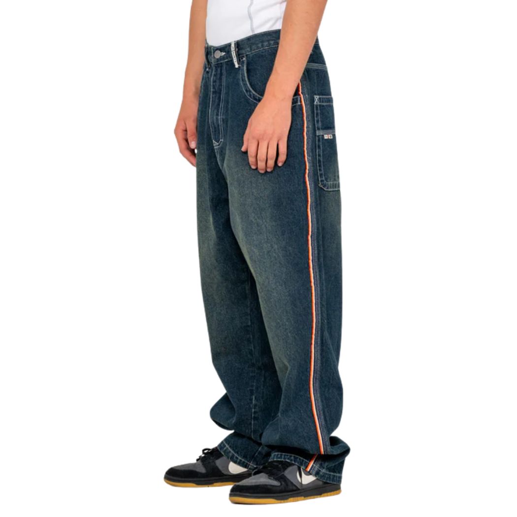 Rusty Flip Daddy 2.0 Baggy Jean Dark N Dirty Orange