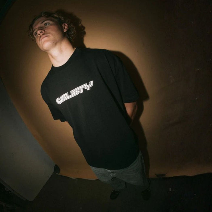 Rusty Flip Daddy 2.0 Tee Black